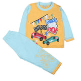 Boys Full Sleeves 2 Pcs Suit - Yellow, Kids, Boys Sets And Suits, Chase Value, Chase Value