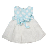 Newborn Fancy Frocks JB800-848 305 - Sky Blue, Kids, NB Girls Frocks, Chase Value, Chase Value