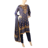 Karizma Chahat Printed Lawn 3 Pcs Unstitched Suit - F, Women, 3Pcs Shalwar Suit, United Textiles, Chase Value