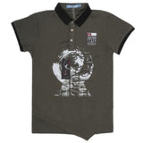 Boys Half Sleeves Round Neck T-Shirt - Green, Kids, Boys T-Shirts, Chase Value, Chase Value