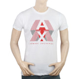 Men's Half Sleeves Printed T-Shirt - White, Men, T-Shirts And Polos, Chase Value, Chase Value