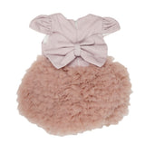 Newborn Girls Frock 4049 J45 - Tea Pink, Kids, New Born Girls Frocks, Chase Value, Chase Value