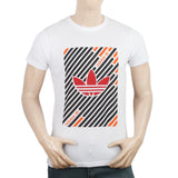 Men's Half Sleeves Printed T-Shirt - White, Men, T-Shirts And Polos, Chase Value, Chase Value