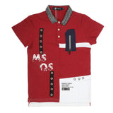 Boys Half Sleeves Round Neck T-Shirt - Maroon, Kids, Boys T-Shirts, Chase Value, Chase Value