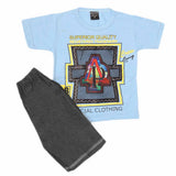 Boys 2 Pcs Suit Half Sleeves - Blue, Kids, Boys Sets And Suits, Chase Value, Chase Value