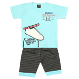 Boys 2 Pcs Suit Half Sleeves - Blue, Kids, Boys Sets And Suits, Chase Value, Chase Value