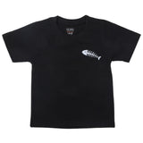 Boys Half Sleeves Logo T-Shirt - Black, Kids, Boys T-Shirts, Chase Value, Chase Value