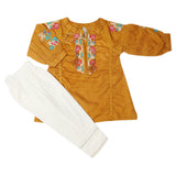 Girls Shalwar Suit - Mustard, Girls Shalwar Kameez, Chase Value, Chase Value