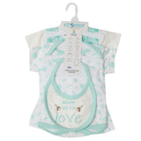 Gift Set 6Pcs - Cyan, Kids, Newborn Boys Sets And Suits, Chase Value, Chase Value