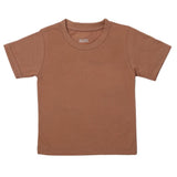 Boys Half Sleeves Logo T-Shirt - Brown, Kids, Boys T-Shirts, Chase Value, Chase Value