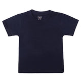 Boys Half Sleeves Logo T-Shirt - Navy Blue, Kids, Boys T-Shirts, Chase Value, Chase Value