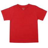 Boys Half Sleeves Logo T-Shirt - Red, Kids, Boys T-Shirts, Chase Value, Chase Value