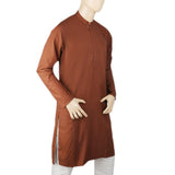 Men's Mashriq Kurta - Dark Brown, Men, Kurtas, Chase Value, Chase Value
