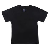 Boys Half Sleeves Logo T-Shirt - Black, Kids, Boys T-Shirts, Chase Value, Chase Value