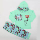 Boys Full Sleeves Suit - Green, Kids, Boys Sets And Suits, Chase Value, Chase Value