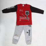 Boys Full Sleeves Suit - Maroon, Kids, Boys Sets And Suits, Chase Value, Chase Value