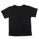 Boys Half Sleeves Logo T-Shirt - Black, Kids, Boys T-Shirts, Chase Value, Chase Value