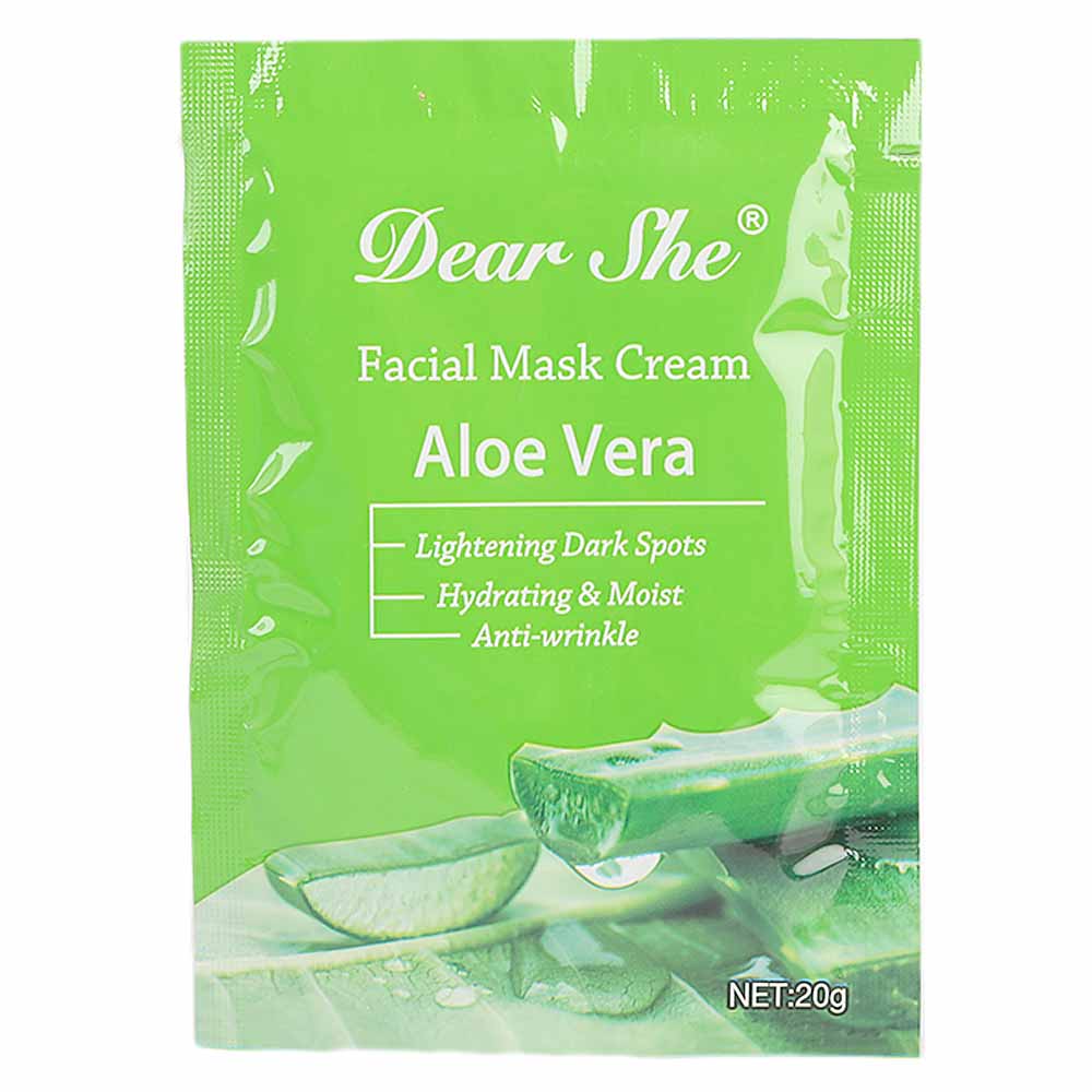 Dear She Aloe Vera Mask - 20g, Beauty & Personal Care, Masks, Chase Value, Chase Value