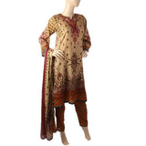 Karizma Chahat Printed Lawn 3 Pcs Unstitched Suit - D, Women, 3Pcs Shalwar Suit, United Textiles, Chase Value