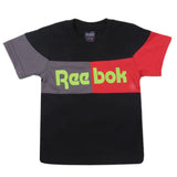Boys Half Sleeves Logo T-Shirt - Black, Kids, Boys T-Shirts, Chase Value, Chase Value