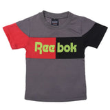 Boys Half Sleeves Logo T-Shirt - Grey, Kids, Boys T-Shirts, Chase Value, Chase Value