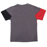 Boys Half Sleeves Logo T-Shirt - Grey, Kids, Boys T-Shirts, Chase Value, Chase Value