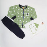 Boys Full Sleeves Suit - Green, Kids, Boys Sets And Suits, Chase Value, Chase Value