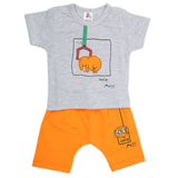 Newborn Boys Half Sleeves Suit - Orange, Kids, NB Boys Sets And Suits, Chase Value, Chase Value