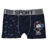 Boys Boxer Mix Print - Blue, Kids, Boys Underwear, Chase Value, Chase Value