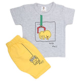 Newborn Boys Half Sleeves Suit - Yellow, Kids, NB Boys Sets And Suits, Chase Value, Chase Value