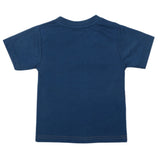 Boys Half Sleeves Logo T-Shirt - Sea Blue, Kids, Boys T-Shirts, Chase Value, Chase Value