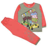 Boys Full Sleeves 2 Pcs Suit - Green, Kids, Boys Sets And Suits, Chase Value, Chase Value