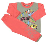 Boys Full Sleeves 2 Pcs Suit - Green, Kids, Boys Sets And Suits, Chase Value, Chase Value