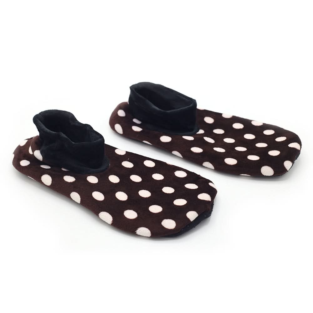 Women's Velvet Boot Socks - Dark Brown, Women Socks Stocking & Gloves, Chase Value, Chase Value