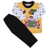 Boys Full Sleeves 2 Pcs Suit - Yellow, Kids, Boys Sets And Suits, Chase Value, Chase Value