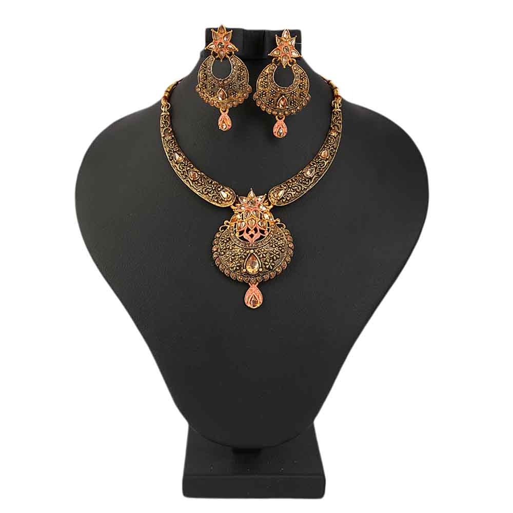 Women's Jewellery Set - Peach, Women, Jewellery Set, Chase Value, Chase Value