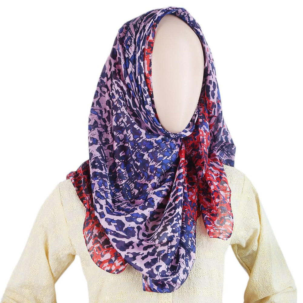 Women Printed Silk Scarf - Multi, Women, Shawls And Scarves, Chase Value, Chase Value