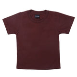 Boys Half Sleeves Logo T-Shirt - Maroon, Kids, Boys T-Shirts, Chase Value, Chase Value