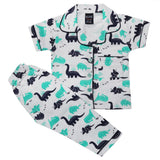 Boys Half Sleeves Night Suit - Green, Boys Sets & Suits, Chase Value, Chase Value