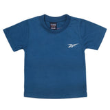 Boys Half Sleeves Logo T-Shirt - Sea Blue, Kids, Boys T-Shirts, Chase Value, Chase Value