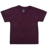 Boys Half Sleeves Logo T-Shirt - Dark Purple, Kids, Boys T-Shirts, Chase Value, Chase Value