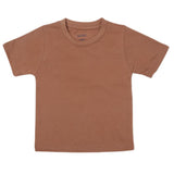 Boys Half Sleeves Logo T-Shirt - Brown, Kids, Boys T-Shirts, Chase Value, Chase Value