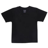 Boys Half Sleeves Logo T-Shirt - Black, Kids, Boys T-Shirts, Chase Value, Chase Value
