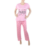 Women's 2 Piece Night Suit - Pink, Women, Night Suit, Chase Value, Chase Value