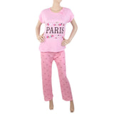 Women's 2 Piece Night Suit - Pink, Women, Night Suit, Chase Value, Chase Value