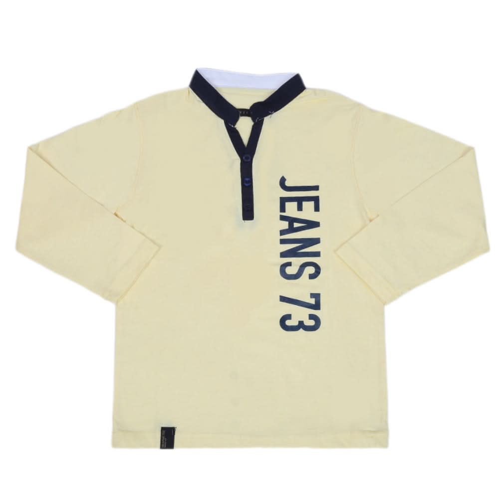 Boys Full Sleeves T-Shirt - Yellow, Kids, Boys T-Shirts, Chase Value, Chase Value