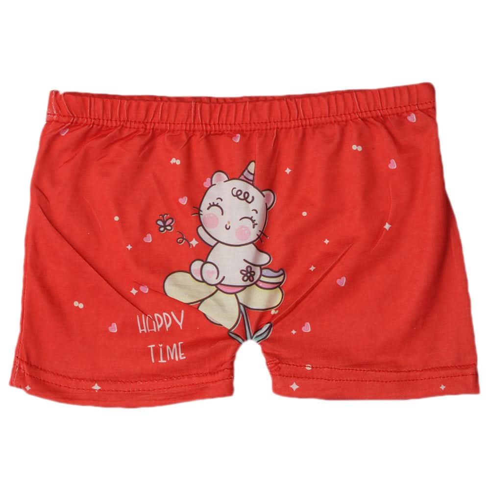 Girls Boxer Mix Print - Red, Kids, Panties And Briefs, Chase Value, Chase Value
