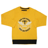 Boys Full Sleeves T-Shirt - Yellow, Kids, Boys T-Shirts, Chase Value, Chase Value