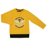 Boys Full Sleeves T-Shirt - Yellow, Kids, Boys T-Shirts, Chase Value, Chase Value