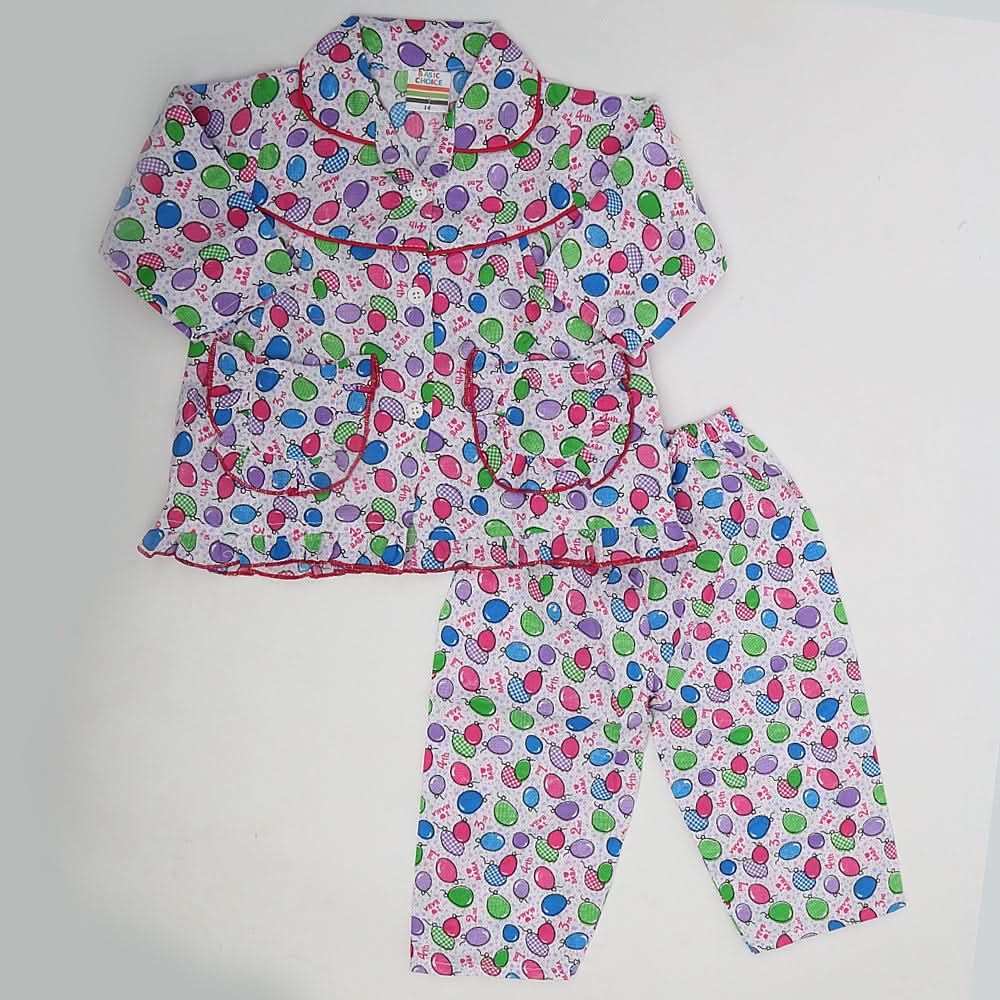 Girls Night Suit - Purple, Kids, Girls Sets And Suits, Chase Value, Chase Value